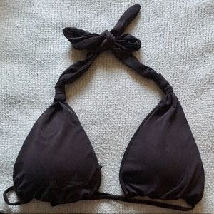 L/XL Monday Swimwear Black Tulum Top